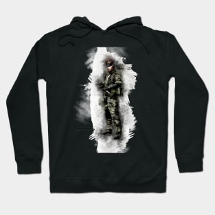 Solid Snake - MGS (Watercolor) Hoodie